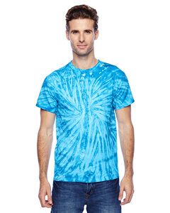 Colortone T1100 - TWIST TIE DYE TEE Neon Blueberry