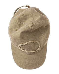 Authentic Pigment 1917 - Pigment-Dyed Raw-Edge Patch Baseball Cap