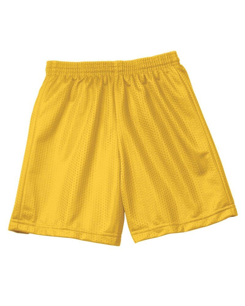 A4 NB5301 - Short de malla de tricot con entrepierna de 6" para niños