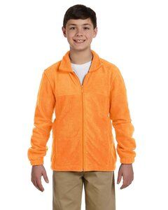 Harriton M990Y - Youth 8 oz. Full-Zip Fleece