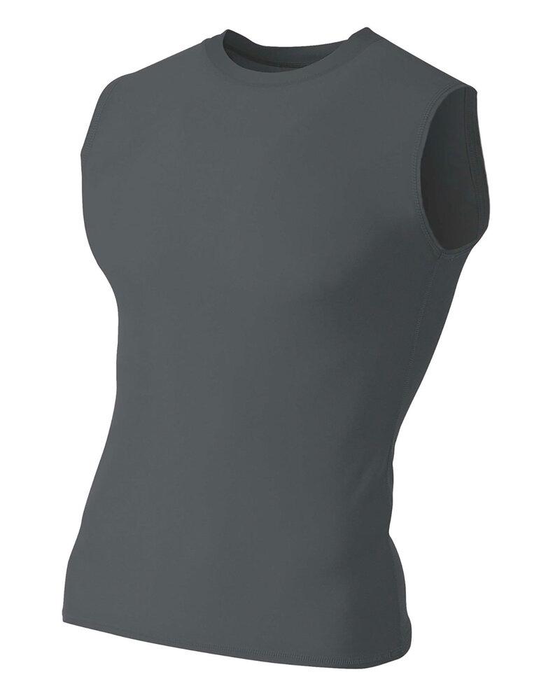 A4 N2306 - Men's Compression Muscle Shirt
