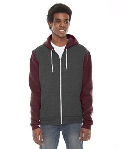 American Apparel F497 - Unisex Flex Fleece Zip Hoodie