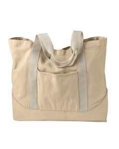 Authentic Pigment 1904 - 14 oz. Pigment-Dyed Large Canvas Tote