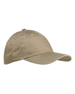 Big Accessories BX001 - 6-Panel Brushed Twill Unstructured Cap Caqui