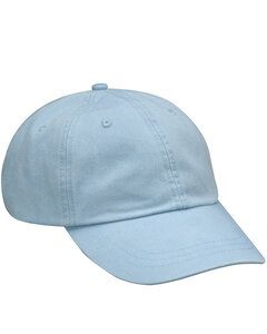 Adams AD969 - 6-Panel Low-Profile Washed Pigment-Dyed Cap Azul Pastel
