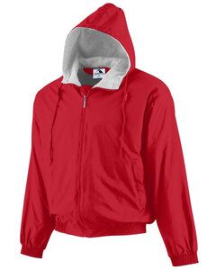 Augusta A3281 - Youth Hood Taffeta Jacket Rojo