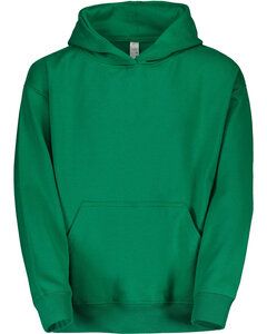 LAT 2296 - Youth Pullover Hooded Sweatshirt Kelly