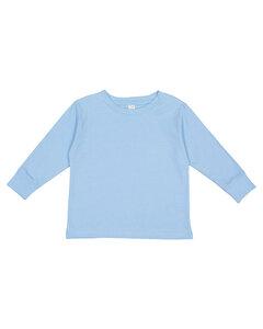 Rabbit Skins 3302 - Fine Jersey Toddler Long Sleeve T-Shirt Azul Cielo