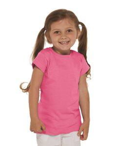 Rabbit Skins 3316 - Fine Jersey Toddler Girls T-Shirt