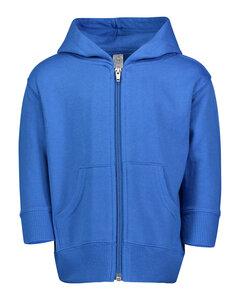 Rabbit Skins 3446 - Infant Hooded Full-Zip Sweatshirt Real Azul