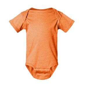 Rabbit Skins 4424 - Fine Jersey Infant Lap Shoulder Creeper Naranja