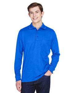 Ash CityCore 365 88192P - Adult Pinnacle Performance Piqué Long Sleeve Polo with Pocket