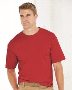 Bayside 5040 - USA-Made 100% Cotton Short Sleeve T-Shirt Púrpura