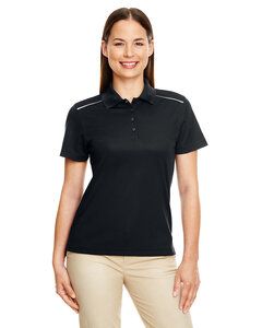 Core 365 78181R - Ladies Radiant Performance Piqué Polo with Reflective Piping