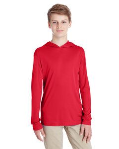 Team 365 TT41Y - Youth Zone Performance Hoodie Deportiva Red