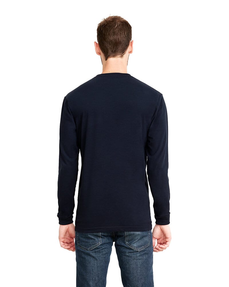 Next Level 6411 - Unisex Sueded Long-Sleeve Crew