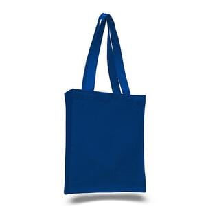 Q-Tees Q125200 - Canvas Book Bag with Gusset