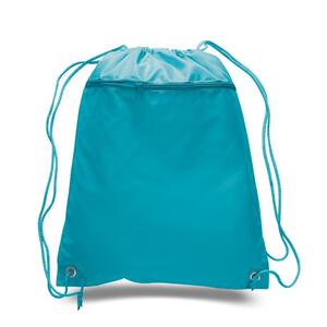 Q-Tees Q135200 - Cinch Up Polyester Backpack Zafiro