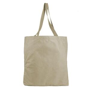 Q-Tees Q91284 - Polyester Tote Bag Naturales