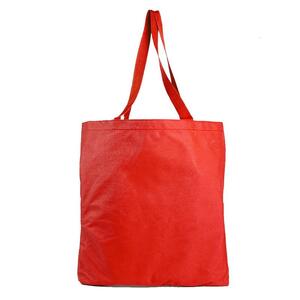 Q-Tees Q91284 - Polyester Tote Bag Rojo