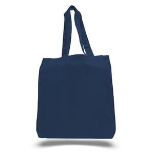 Q-Tees QTBG - Economical Tote Bag with Bottom Gusset Marina