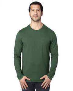 Threadfast 100LS - Unisex Ultimate Long-Sleeve T-Shirt Bosque Verde