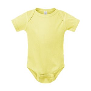 Rabbit Skins 4400 - Infant Baby Rib Bodysuit Banano