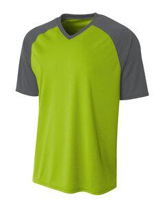 A4 A4NB3373 - Youth Strike Jersey Lime/ Graphite