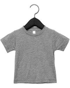 BELLA+CANVAS B3413B - Baby Triblend Short Sleeve Tee Grey Triblend