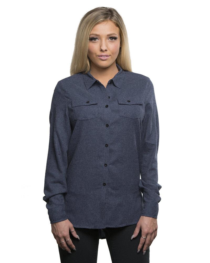Burnside BN5200 - Ladies' Flannel Shirt