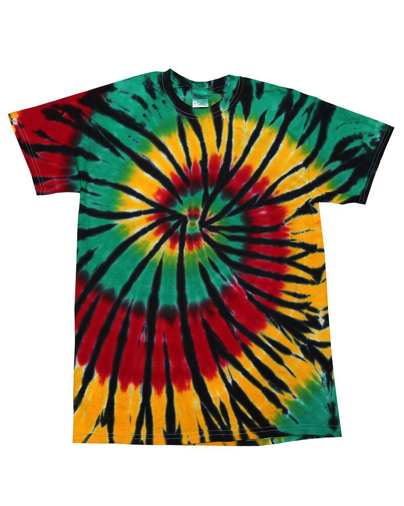 Colortone T958P - Youth Rasta Blue Tee