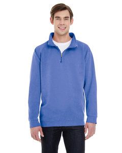 Comfort Colors CC1580 - Adult 1/4 Zip Fleece Flo Blue