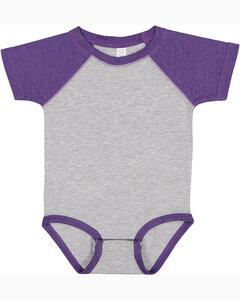 Rabbit Skins LA4430 - Infant Baseball Fine Jersey Bodysuit