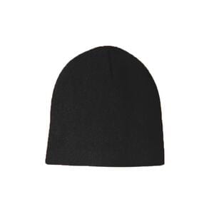 Q-Tees BC - Gorra estilo Beanie  Negro