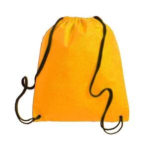 Q-Tees Q1235 - Non Woven Drawstring Backpack Amarillo