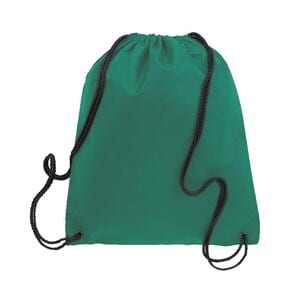 Q-Tees Q1235 - Non Woven Drawstring Backpack Verde pradera