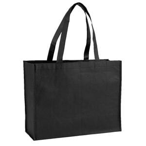 Q-Tees Q1250 - Shopping Bag Negro