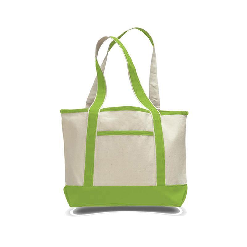 Q-Tees Q125800 - Small Canvas Deluxe Tote Bag