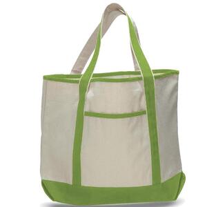 Q-Tees Q1500 - Large Canvas Deluxe Tote Cal