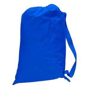 Q-Tees QLB - Canvas Drawstring Bag Real Azul