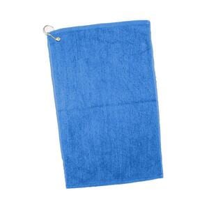 Q-Tees T200 - Hand Towel Hemmed Edges Real Azul