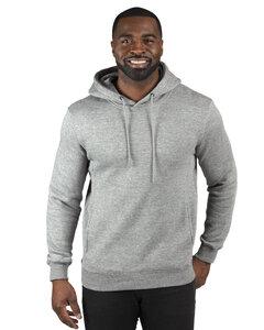 Threadfast 320H - Unisex Ultimate Fleece Pullover Hooded Sweatshirt Gris mezcla