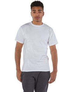 Champion T525C - Adult 6 oz. Short-Sleeve T-Shirt Blanco