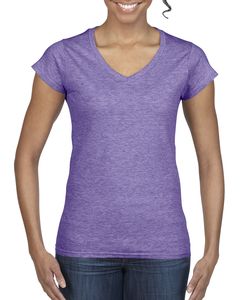 Gildan G64VL - Softstyle® Ladies 4.5 oz. Junior Fit V-Neck T-Shirt