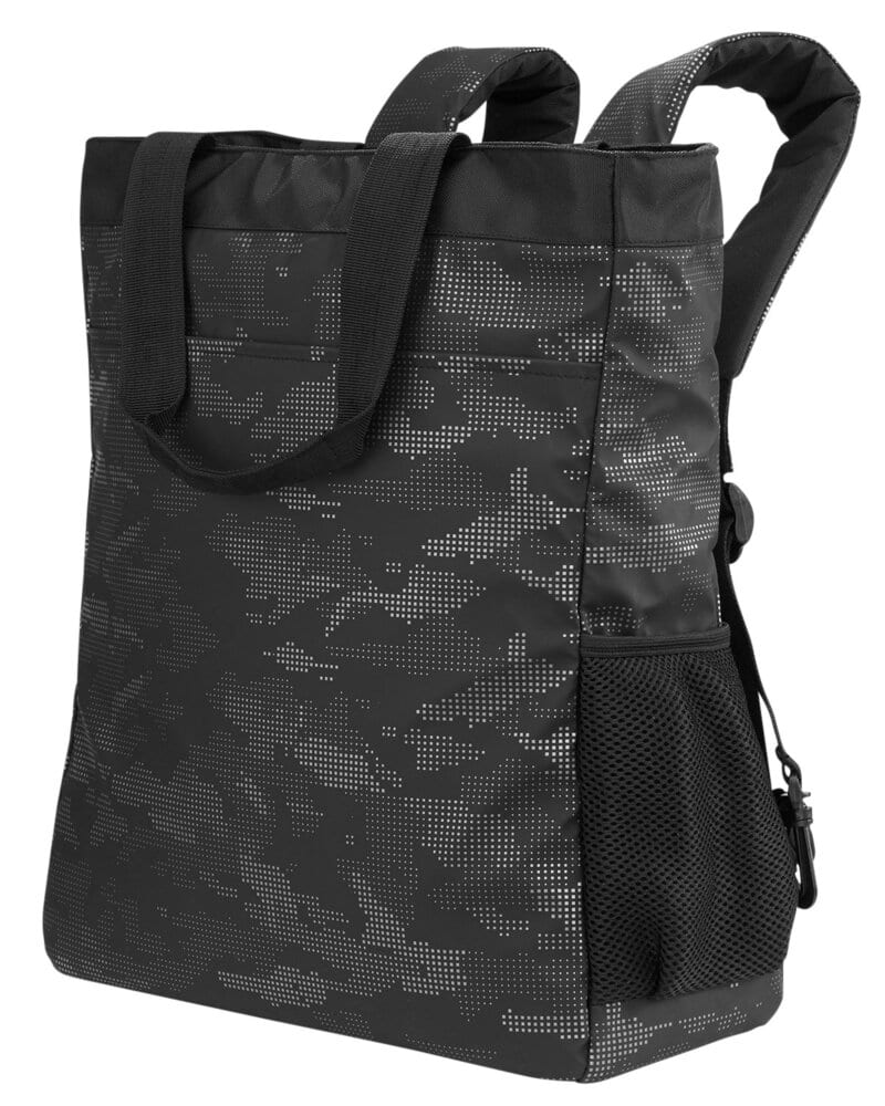 North End NE901 - Reflective Convertible Backpack Tote