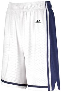Russell 4B2VTX - Ladies Legacy Basketball Shorts Blanco / Azul marino