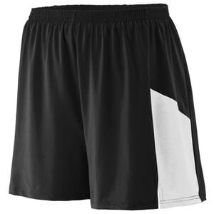 Augusta Sportswear 335 - Sprint Short Negro / Blanco
