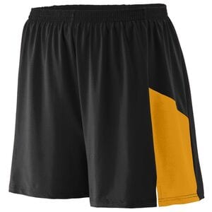 Augusta Sportswear 336 - Youth Sprint Short Black/Gold