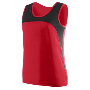 Augusta Sportswear 342 - Ladies Rapidpace Track Jersey Rojo / Negro