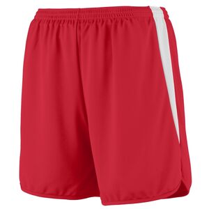 Augusta Sportswear 345 - Short para correr Red/White